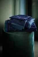 Pip Studio 100% Cotton, terry, 500 GSM Frotteeware Tile Pip Dark Blue 30X50 Set A 3 30 x 50 cm set van 3 Gästetuch Dunkelblau