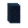 Pip Studio 100% Cotton, terry, 500 GSM Frotteeware Tile Pip Dark Blue 30X50 Set A 3 30 x 50 cm set van 3 Gästetuch Dunkelblau