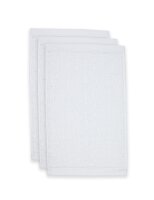 Pip Studio 100% Cotton, terry, 500 GSM Frotteeware Tile Pip White 30X50 Set A 3 30 x 50 cm set van 3 Gästetuch Weiß