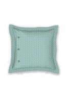 Pip Studio  Dekokissen Pip Paradise Square Cushion Green 45X45 45 x 45 cm 1 Zierkissen Grün