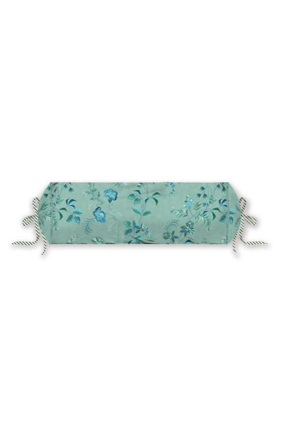 Pip Studio  Dekokissen Tokyo Bouquet Roll Cushion Green 22X70 22 x 70 cm 1 Zierkissen Grün