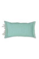 Pip Studio  Dekokissen Tokyo Bouquet Cushion Green 35X60 35 x 60 cm 1 Zierkissen Grün