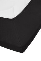 Rivièra Maison Jersey-Elasthan Spannbettlaken Riviera Lycra Td Black 80/90 X 200/220 Cm Hh: 10 Cm 80/90 x 200/220 cm Steghöhe: 10 cm 1 Topper-Spannbettlaken Schwarz