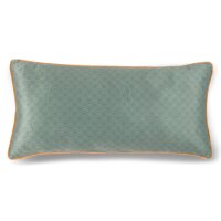 Descanso 100 % Polyvelvet Dekokissen 1 teilig 30 X 60 cm Fiori Green