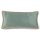 Descanso 100 % Polyvelvet Dekokissen 1 teilig 30 X 60 cm Fiori Green