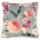 Descanso 100 % Polyvelvet Dekokissen 1 teilig 48 X 48 cm Fiori Green