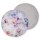 Descanso 100 % Polyvelvet Dekokissen 1 teilig 55 cm round Caen Multi