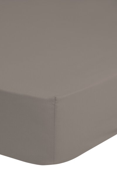 HIP Mako Satin Spannbettlaken 160 X 200 cm  natur