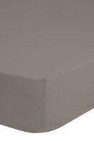HIP Mako Satin Spannbettlaken 160 X 200 cm  natur