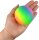 Soma Quetschball Squeeze Ball 7cm Regenbogen Anti-Stress Ball zum Kneten Squishy Fidget Toy XL Junge Mädchen Soft Squishies