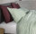 Zo!Home Mako Satin Satinado 2x Kissenbezug 50x50 Foam Green Uni Foam-Green