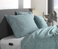 Zo!Home  Lino Kissenbezug 40x40 Emerald Green Uni...