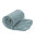 Heckett and Lane Mako Satin Elementi Spannbetttuch 90x200+40 cm, Sphere Blue Uni Sphere-Blue 1 Spannbetttuch