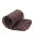 Heckett and Lane Mako Satin Elementi Spannbetttuch 90x210-220+40 cm, Marsala Brown Uni Marsala-Brown 1 Spannbetttuch