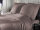 Heckett and Lane Mako Satin Diamante Bettwäsche 155 Canyon Rose  Canyon-Rose 1 Bettbezug 155x220cm + 1 Kissenbezug 80x80cm