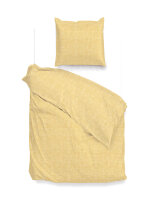 Zo!Home  Lino Bettwäsche 135 Aspen Yellow Uni...