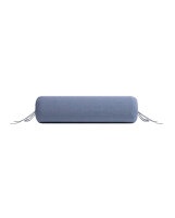 Zo!Home  Lino Nackenrollenbezug 25x90 Bonnet Blue Uni...