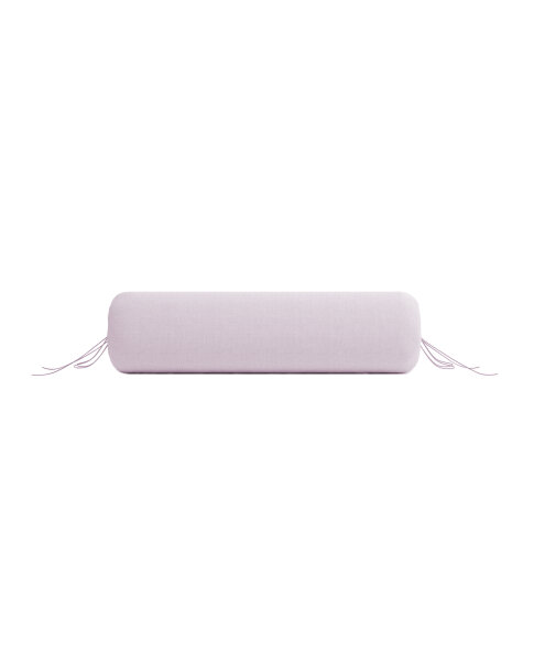 Zo!Home  Lino Nackenrollenbezug 25x90 Grey Lilac Uni Grey-Lilac