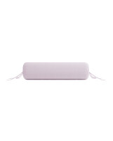 Zo!Home  Lino Nackenrollenbezug 25x90 Grey Lilac Uni...