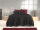 Zo!Home Mako Satin Satinado Bettwäsche 155 Night Black Uni Night-Black 1 Bettbezug 155x220cm + 1 Kissenbezug 80x80cm