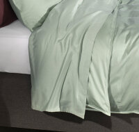 Zo!Home Mako Satin Satinado Laken 160x290 Foam Green Uni Foam-Green