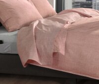 Zo!Home  Lino Laken 160x290 Old Rose Uni Old-Rose