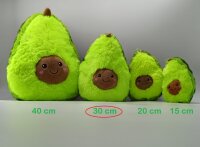 Soma Plüsch-Kissen Avocado XXL 30 cm...