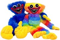 Huggy Wuggy Poppy Playtime Huggy Wuggy Kuscheltiere Plüsch New Horror Game Hagiwagi Plüschpuppe für Kinder (40 cm Regenbogen)