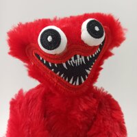 Huggy Wuggy Poppy Playtime Huggy Wuggy Kuscheltiere Plüsch New Horror Game Hagiwagi Plüschpuppe für Kinder (40 cm rot)