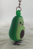 Avocado Schlüsselanhänger Mini Avocado Anhänger Geschenk Cartoon Schlüsselanhänger Silikon Grüner Schlüsselanhänger für Handyhülle Charme Rucksack Geschenk für Jungen und Mädche