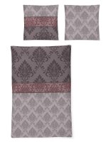 Irisette Soft-Jersey Bettwäsche Set Angel 8432 beere 155 x 200 cm + 1 x Kissenbezug 80 x 80 cm