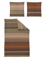 Irisette Mako-Satin Bettwäsche Set Glamour 8861 multi 135 x 200 cm + 1 x Kissenbezug 80 x 80 cm