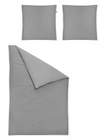 Irisette Edel-Feinbiber Bettwäsche Set Lago 8450 u.grap 155 x 220 cm + 1 x Kissenbezug 80 x 80 cm