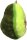 Soma Plüsch-Kissen Avocado Sofa-Rückenkissen Rund Lebensmittel Spielzeug Kuschel-Tier Plüsch-Tier Toy Früchte grün (Avocado 20 cm)