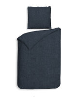 Heckett and Lane Flanell Franela Bettwäsche 155 Blue...