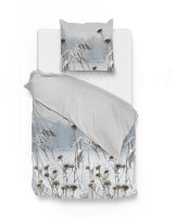 Zo!Home Flanell Nashwa Bettwäsche 135 Blue Nature...