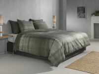 Zo!Home Flanell Marley Bettwäsche 135 Kalamata Green  Kalamata-Green 1 Bettbezug 135x200cm + 1 Kissenbezug 80x80cm