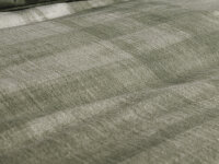 Zo!Home Flanell Marley Bettwäsche 135 Kalamata Green  Kalamata-Green 1 Bettbezug 135x200cm + 1 Kissenbezug 80x80cm