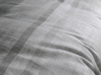 Zo!Home Flanell Marley Bettwäsche 135 Ink Black  Ink-Black 1 Bettbezug 135x200cm + 1 Kissenbezug 80x80cm