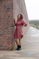 Knit Factory Kim Kleid XL Glatt Rot