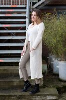 Knit Factory Jasmin Strickjacke 36/38 Glatt Beige