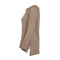 Knit Factory Jasmin Pullover 40/42 Glatt Beige