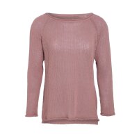 Knit Factory Jasmin Pullover 40/42 Glatt Rosa