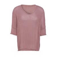 Knit Factory Jasmin Pullover 36/44 Glatt Rosa