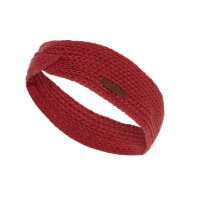 Knit Factory Joy Stirnband One Size Glatt Rot