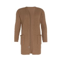 Knit Factory Luna Strickjacke 36/38 Glatt Beige