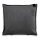 Knit Factory Otis Kissen 50x50 cm Glatt Anthrazit