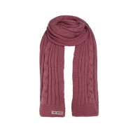 Knit Factory Elin Schal 200x50 cm Glatt Rot