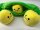 PEA Stuffed Pflanze 25 cm Puppe Kawaii für Kinder Jungen Mädchen Geschenk PEA Shaped Kissen Toy Nette Kinder Baby-Plüsch-Spielzeug Erbse grün