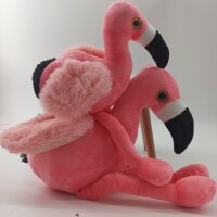 Kuscheltier Plüschtier XXL Plüsch Flamingo pink aus niciweichem Stoff für Mädchen, Jungen & Babys – Flauschiges Stofftier zum Spielen (Flamingo 38 cm)